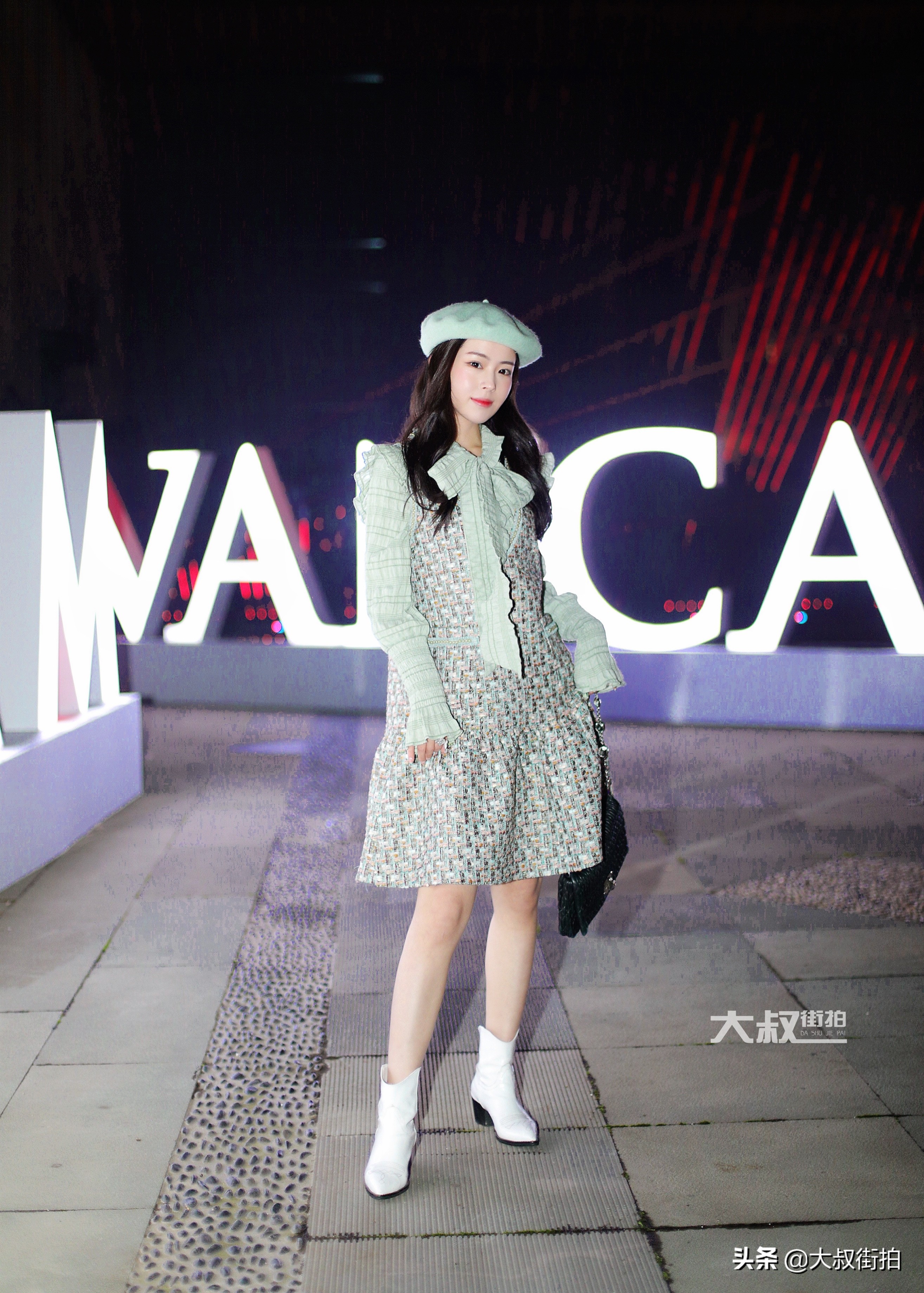 网红型男大叔街拍,大叔走秀视频网红