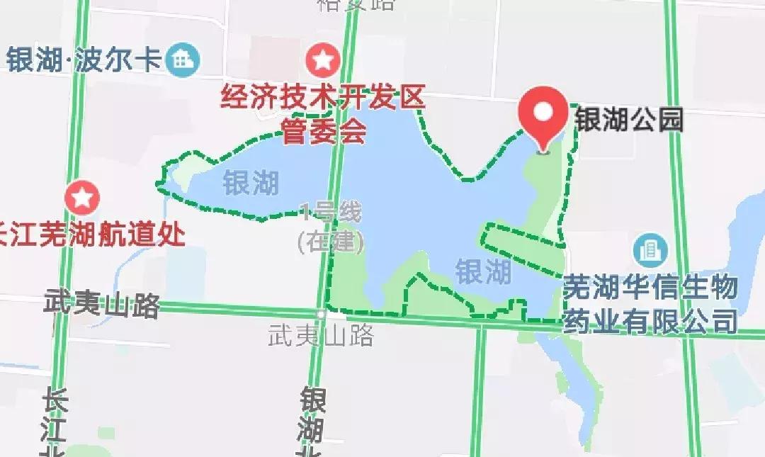 芜湖银湖公园在什么地方,芜湖银湖公园傍晚