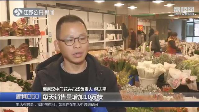 玫瑰一元、百合两元！探访南京最大花市鲜花卖出“白菜价”