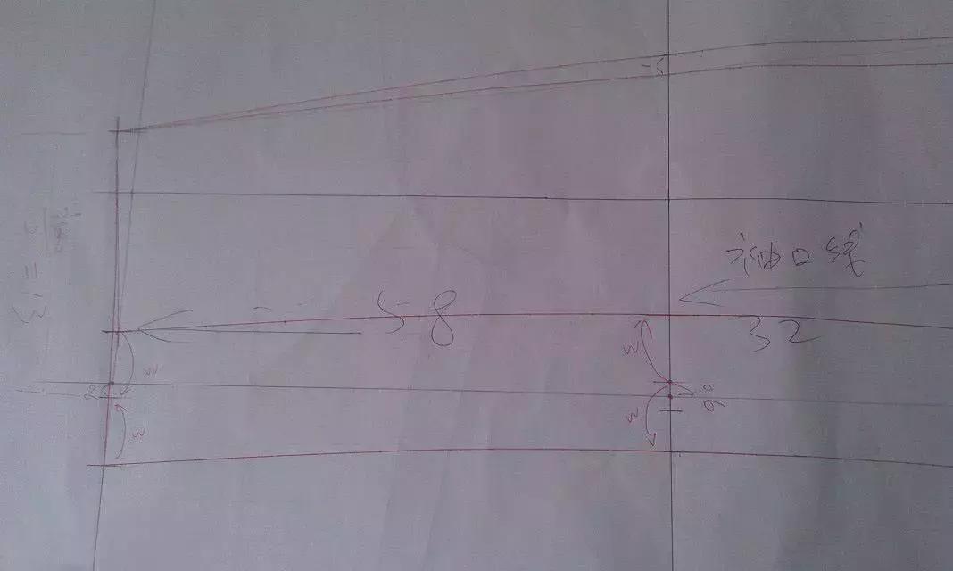 牛仔两片袖的制版方法,两片袖电脑制版制作教程