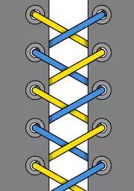 adidasozweego花式鞋带系法,几十种系鞋带的方法