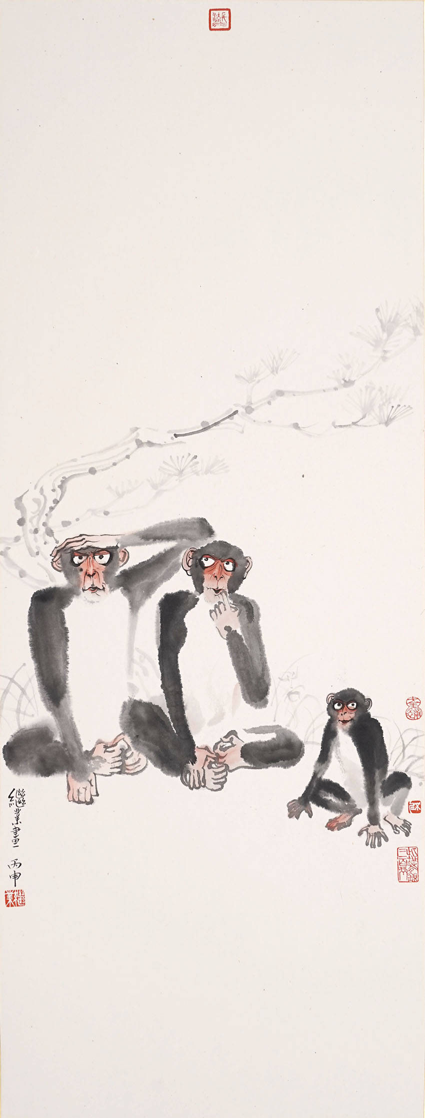 他画的猴子都是来搞笑的吗？让人看得停不下来