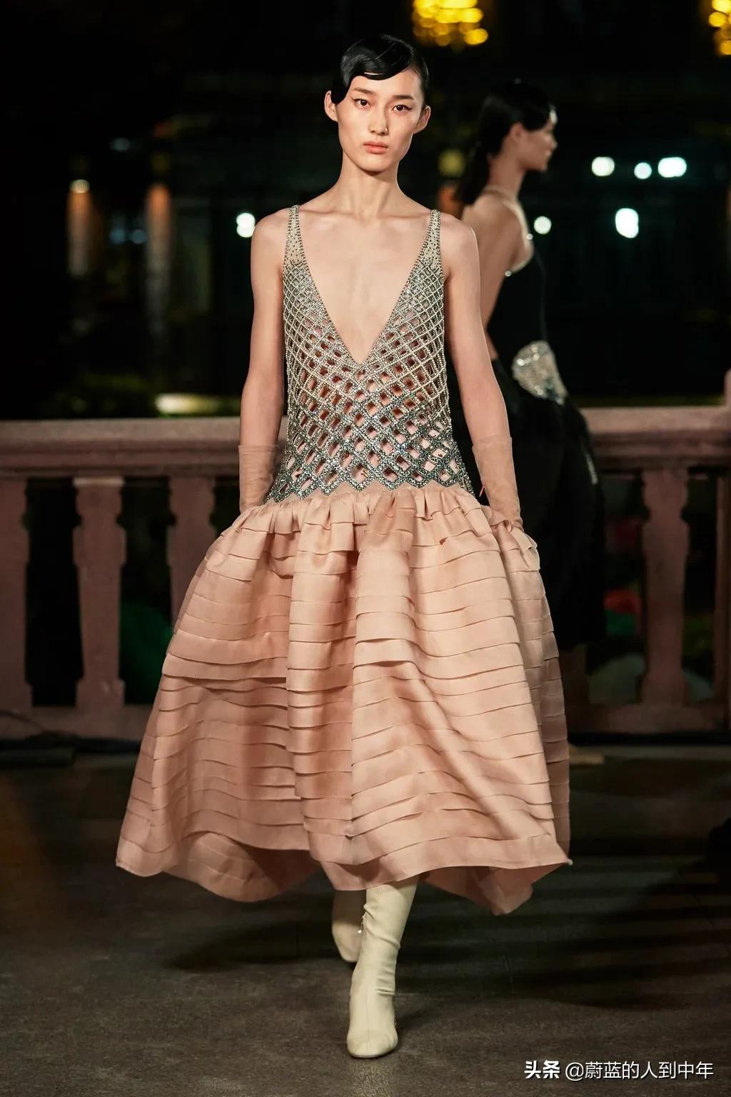 lanvin巴黎时装秀,2021秋冬lanvin时装秀