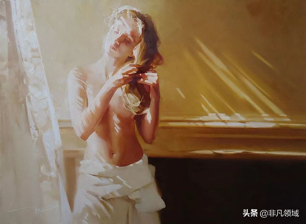 俄罗斯画家笔下的田园风光,俄罗斯画家的油画艺术美到极致