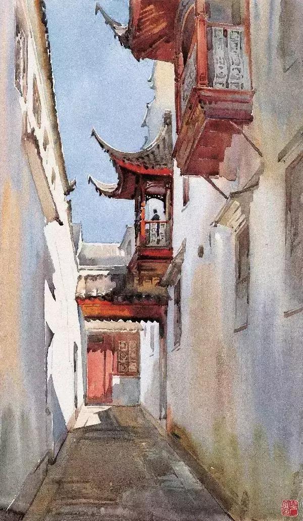 水彩大神之作,国外大师水彩值得一看