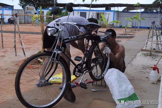 黑人买了自行车回忆我在非洲安哥拉的日子38