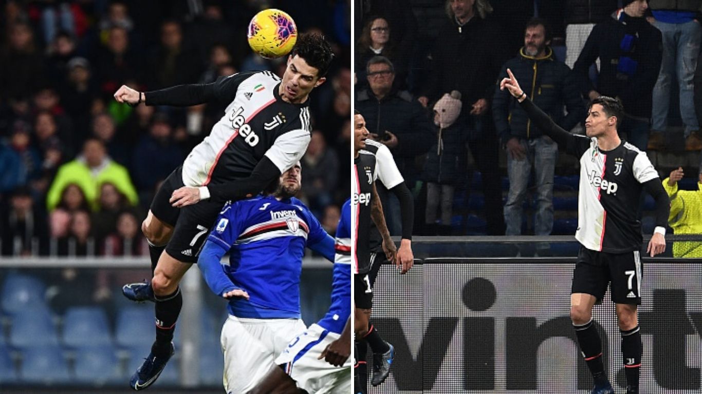 “最多火三年”的C.罗，用无与伦比的跑位天赋，继续征服意大利。