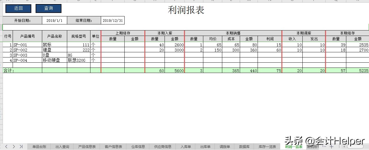 excel全自动库存管理系统制作,Excel全自动进销存管理系统下载