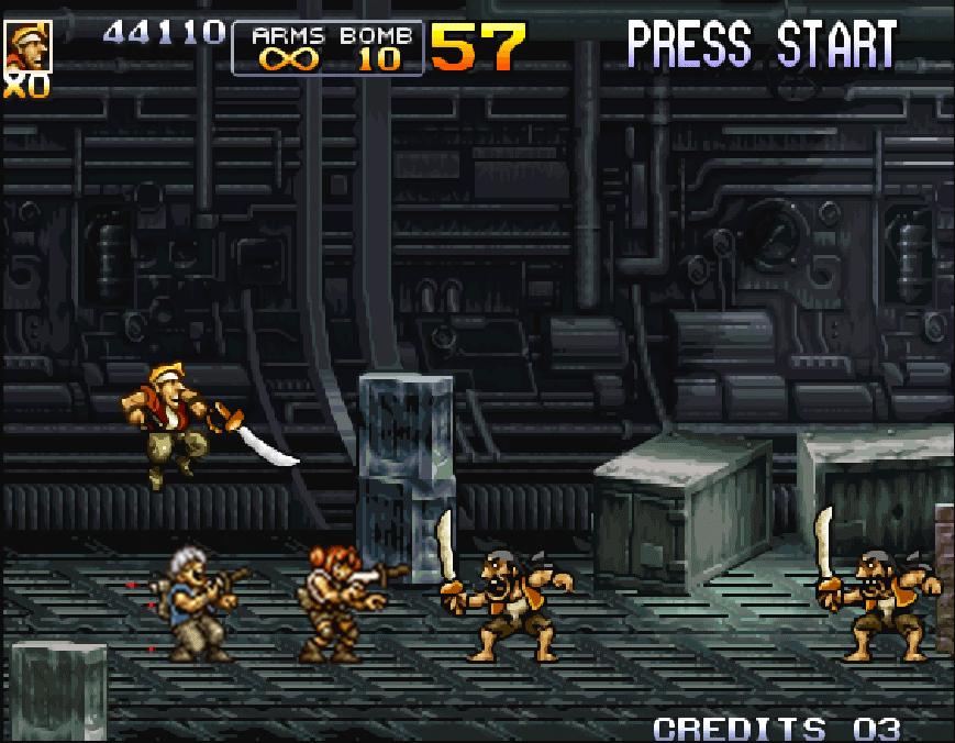 合金弹头4角色死亡,合金弹头所有死亡动作