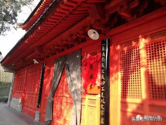 西安市东大街著名寺院卧龙寺,西安古寺青龙寺