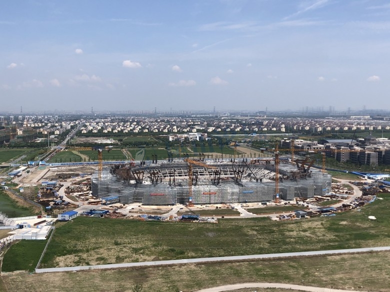 昆山奥体中心足球场最新视频,探访昆山专业足球场