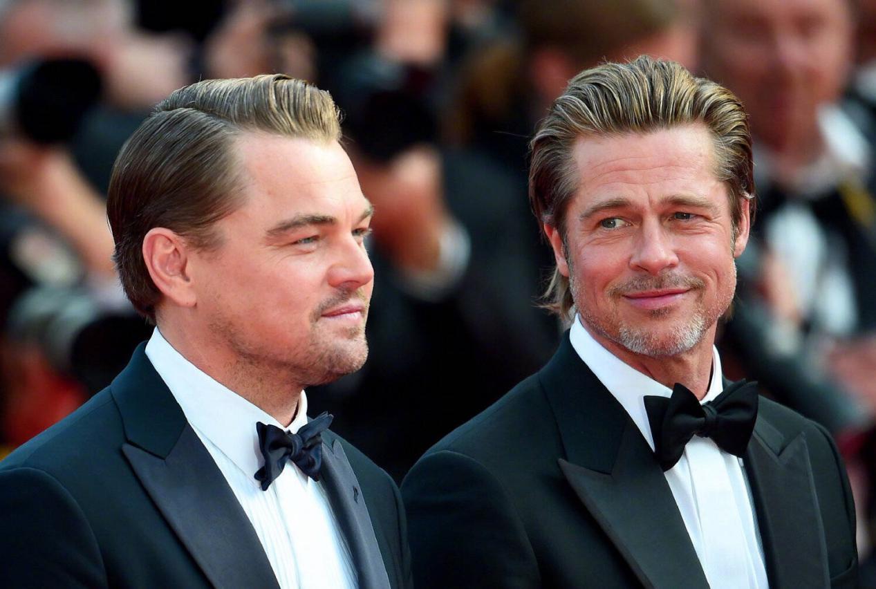 小李子皮特谁更迷人,小李子布拉德皮特戛纳