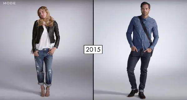 欧美100年穿衣变化,美国过去两百年的衣着变迁