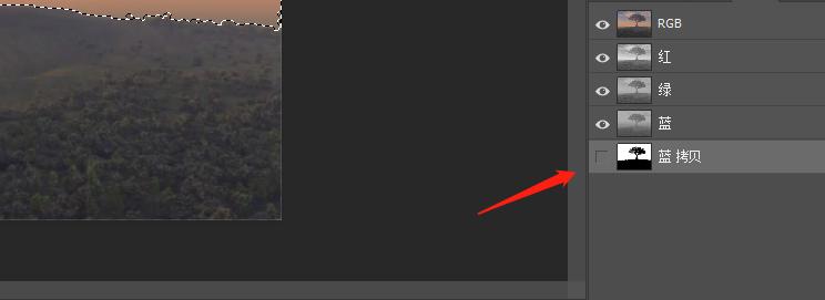 pslab灰色背景通道抠图,ps教程通道调色实例