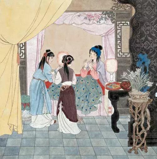 悠悠三百年，红楼夺目红。古今名家精绘《红楼梦》