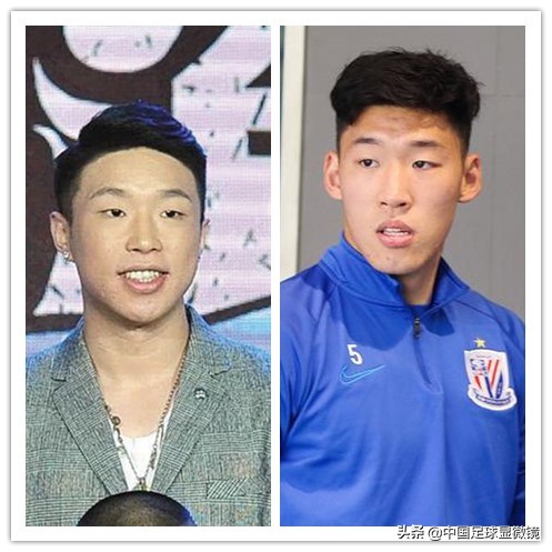 有意思！中国足坛明星脸首发阵容，中超版陈伟霆、大衣哥、烧饼等
