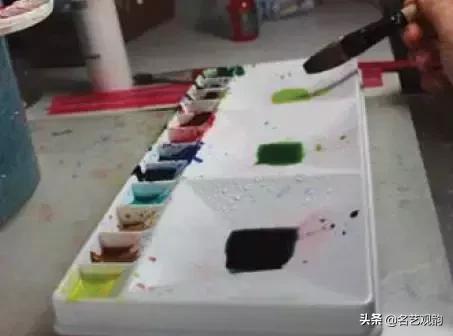 儿童水彩颜料画涂色图片,三丽鸥水彩涂色本怎么画