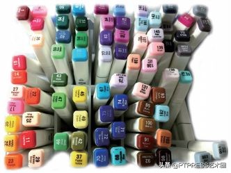 马克笔专用本怎么绘画没有笔触,绘画时如何正确的使用马克笔