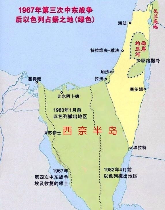 死守戈兰高地西奈半岛,戈兰高地埃及