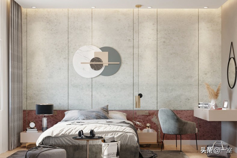 3.3米背景墙设计,客厅背景墙设计简约款