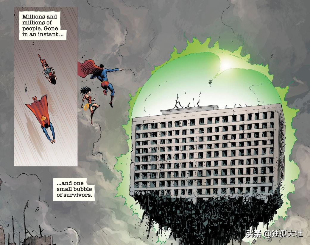 超人被打败蝙蝠侠被控制,超人成功被正义联盟复活