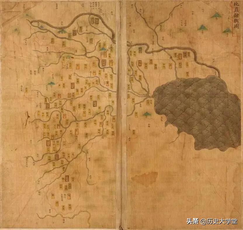 南直隶为什么不横着划分,存在了400年的南直隶