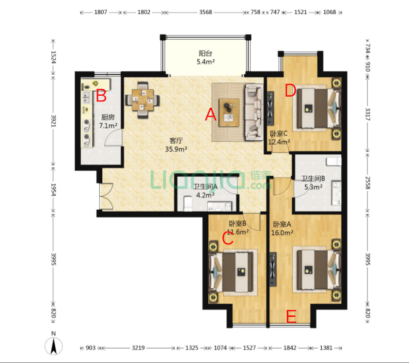 135平全屋网络和wifi覆盖解决方案,150平全屋wifi用mesh
