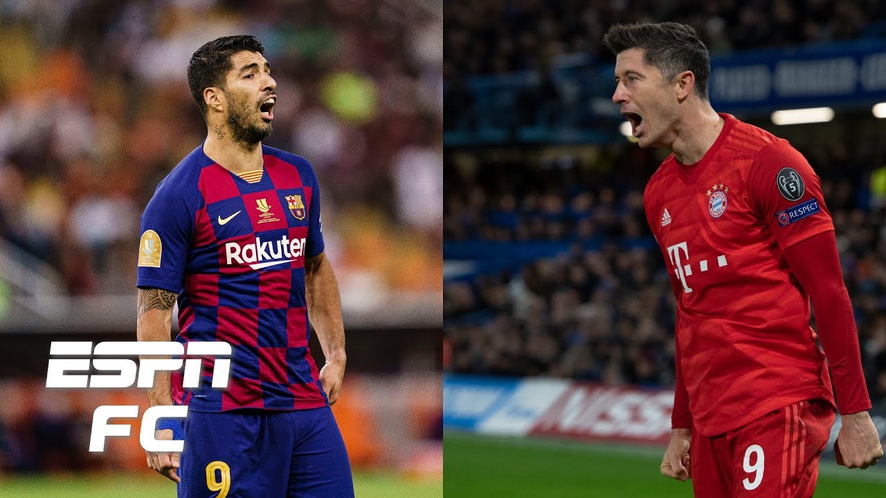 苏亚雷斯巅峰期算不算第一中锋,莱万多夫斯基是世界级吗