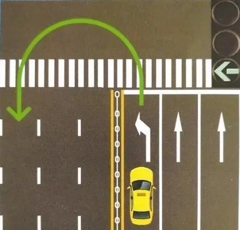 红绿灯处如何掉头才不会被扣分,开车掉头怎么看能不能过去