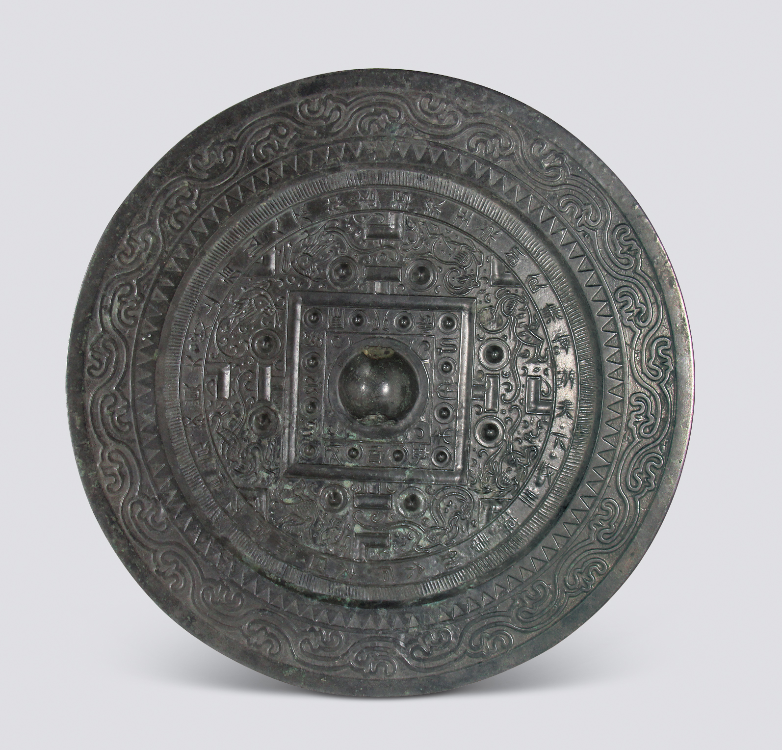 国家博物馆中国古代铜镜文化,博物馆藏古铜镜真品