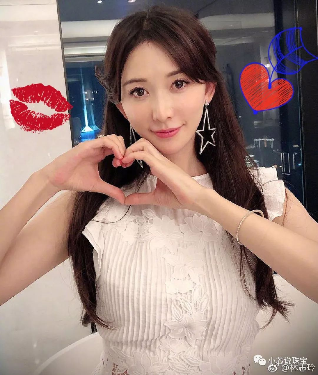 林志玲婚戒和定情戒样式曝光,45岁林志玲婚后首现红毯