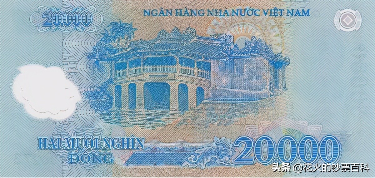 越南旧版1000元钞票,越南五万元的面额长什么样