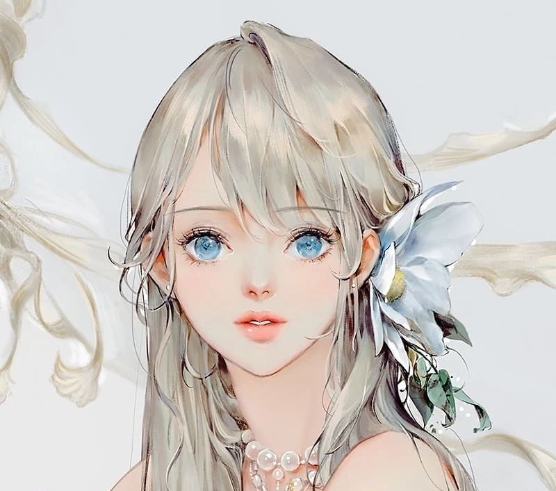 大佬画动漫人物仙气十足手绘,大佬画的古风图手绘