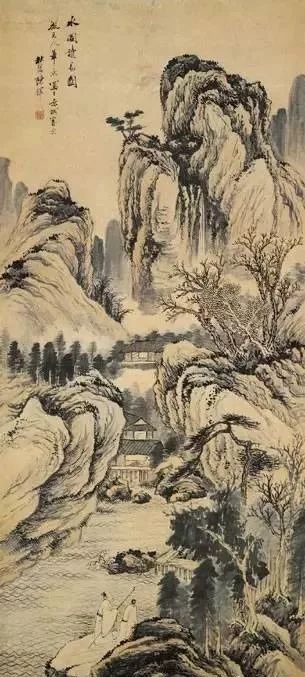 明代画家陆治山水精品高清,明代名家山水册页高清
