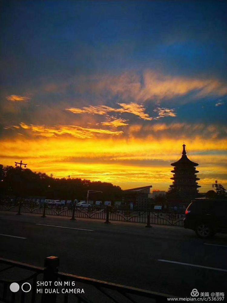 双彩虹映照下的绝美风景，洛阳奇特天象百年不遇