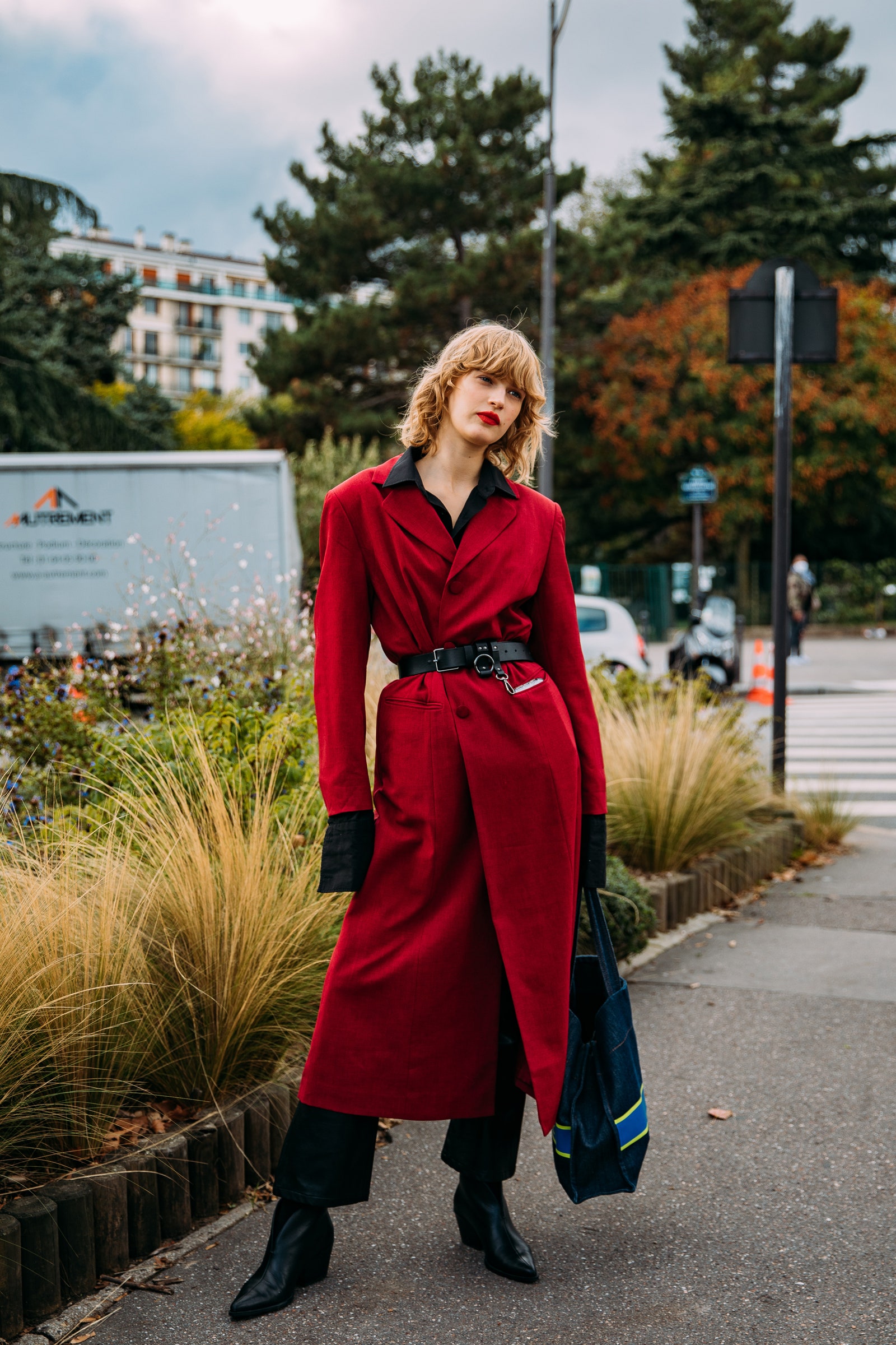 2023春夏巴黎时装周街拍特辑,2021巴黎高定时装周街拍