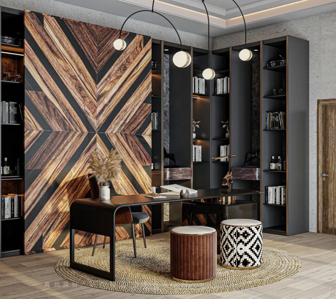 高档董事长办公室装修案例欣赏,董事长办公室豪华装修现代感