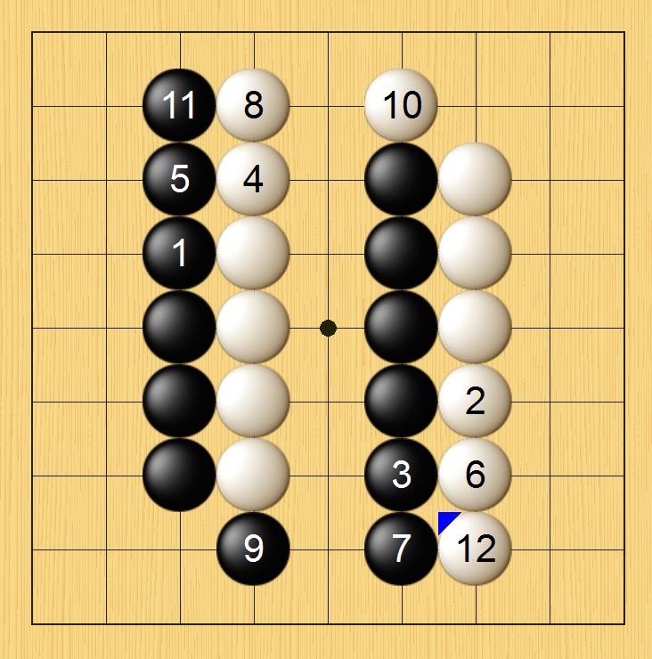 九路围棋棋盘简介,九路围棋最优布局