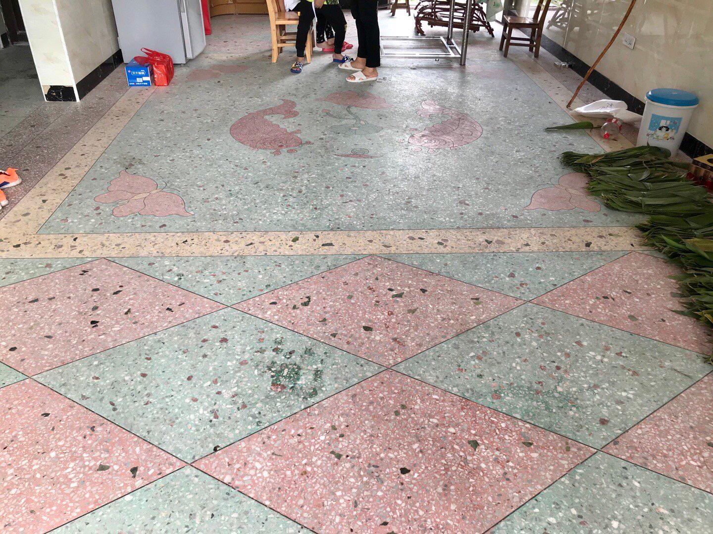 水磨石旧了不好看怎么翻修,旧家水磨石翻新