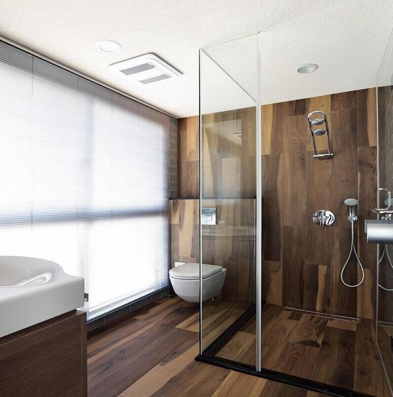 装修原木风浴室,原木风浴室风格