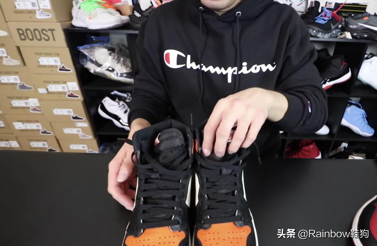 鞋带系法教程aj1蒂芙尼蓝双鞋带,aj1四色鸳鸯鞋带系法教程