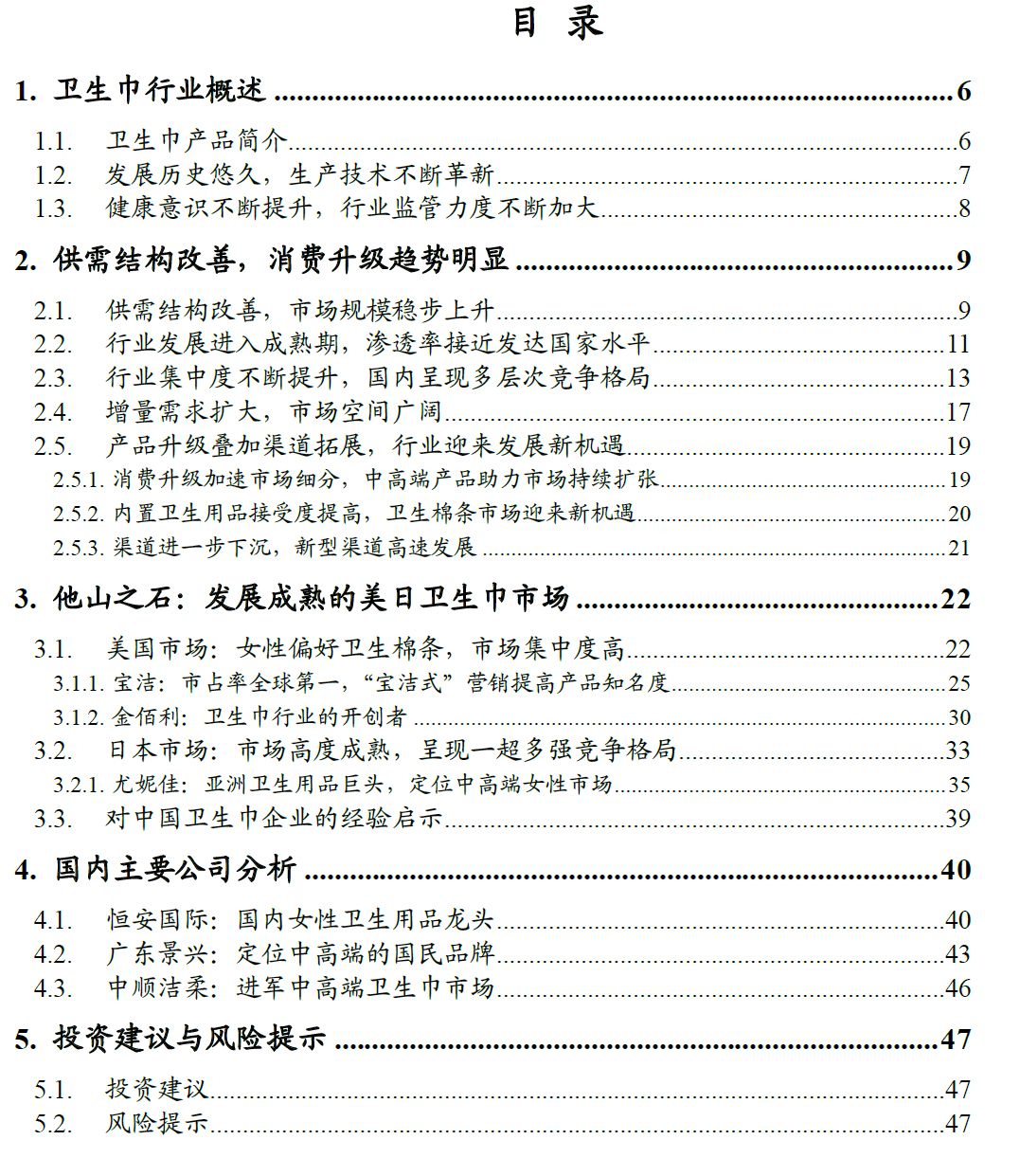 世界卫生巾市场规模,散装卫生巾和包装卫生巾