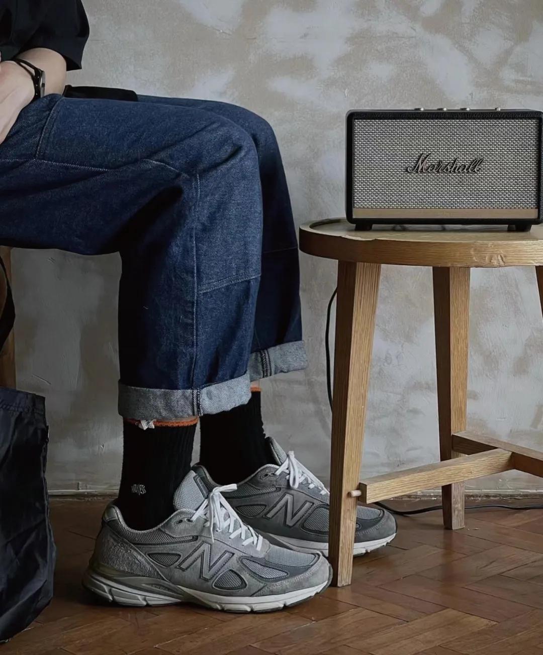 新百伦灰色男女同款运动鞋,新百伦最近很火的灰色鞋