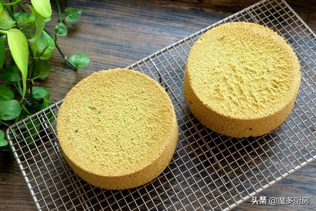 不加蛋糕胚的水果奶油蛋糕做法,8寸戚风奶油蛋糕做法不塌陷