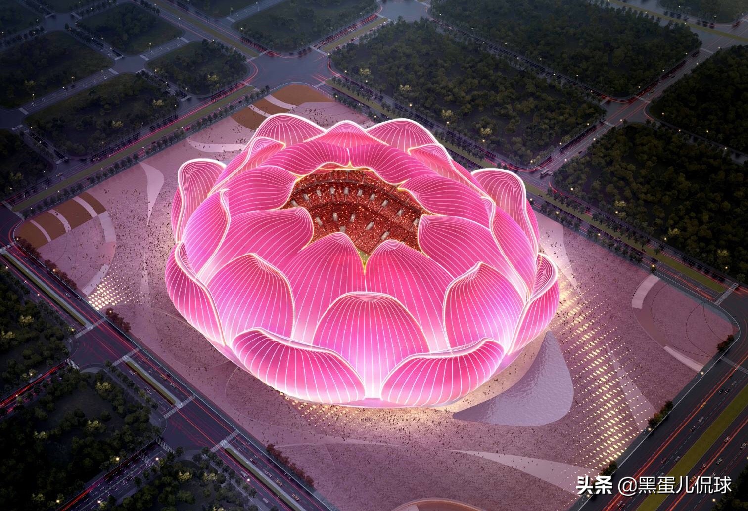 恒大新足球场震撼曝光,恒大足球场丑