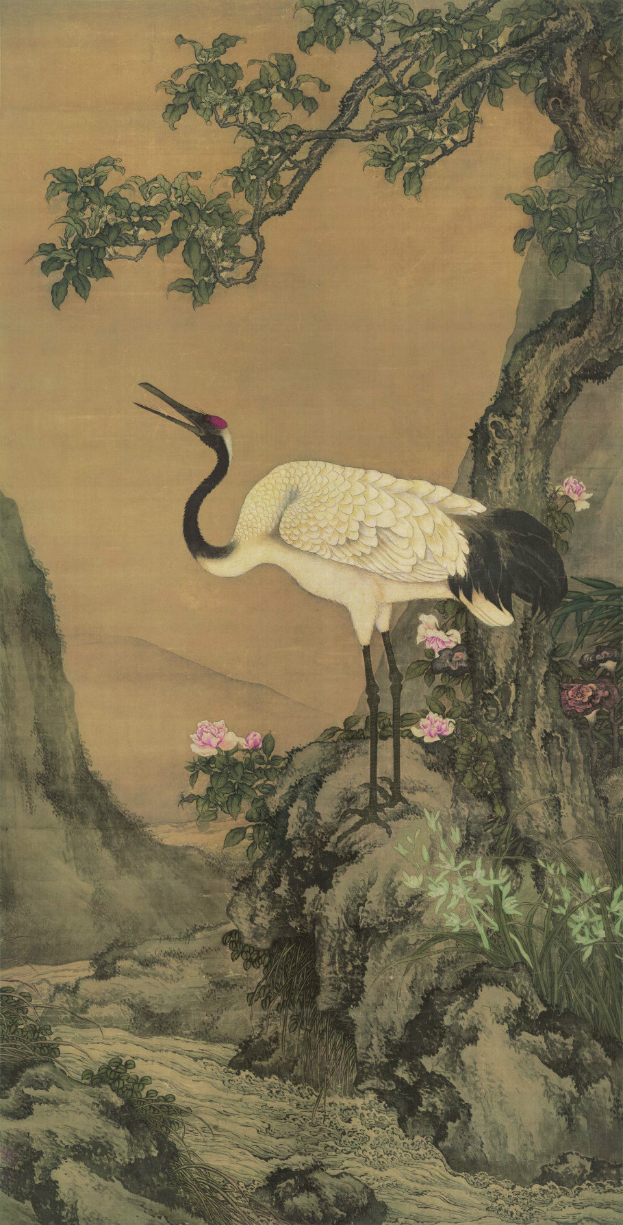 历代名家画鹤100幅,历史上画鹤谁画的最出名