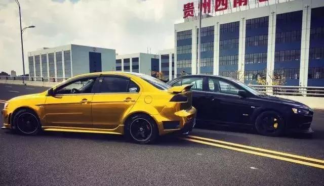 街霸三菱翼神改装,三菱evo街霸改装