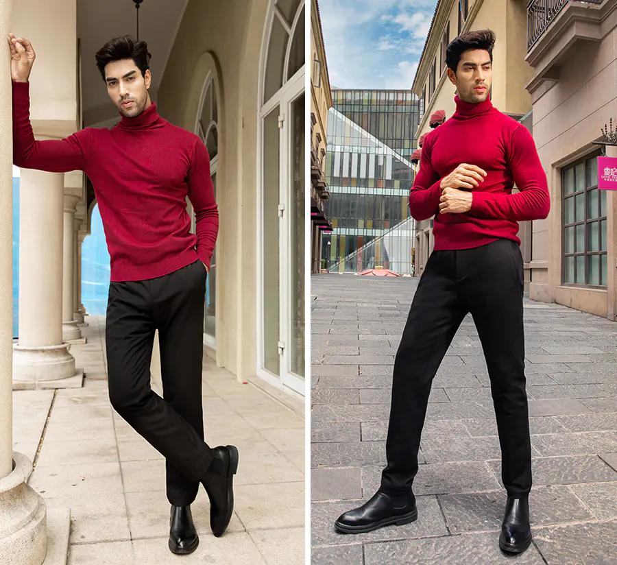 羽绒裤怎样穿才好看,蓬松羽绒裤