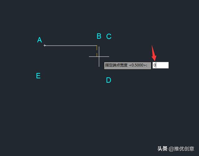 autocad绘制直线的图文教程,autocad2018习题绘制二维多段线