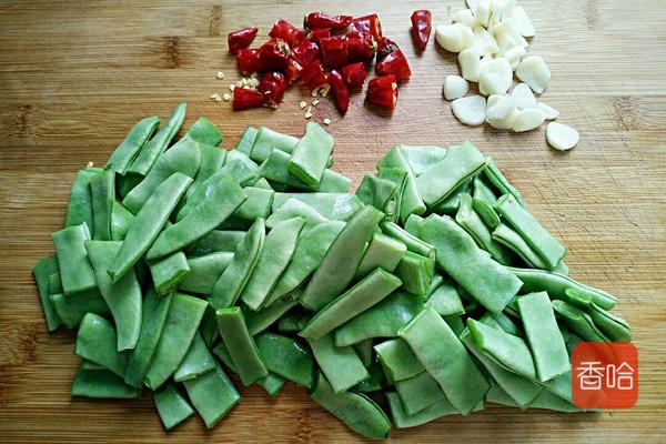 麻辣四季豆的家常做法,红烧麻辣四季豆五花肉